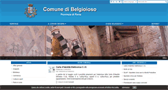 Desktop Screenshot of comune.belgioioso.pv.it