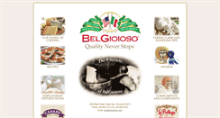 Desktop Screenshot of belgioioso.com