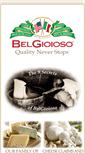 Mobile Screenshot of belgioioso.com
